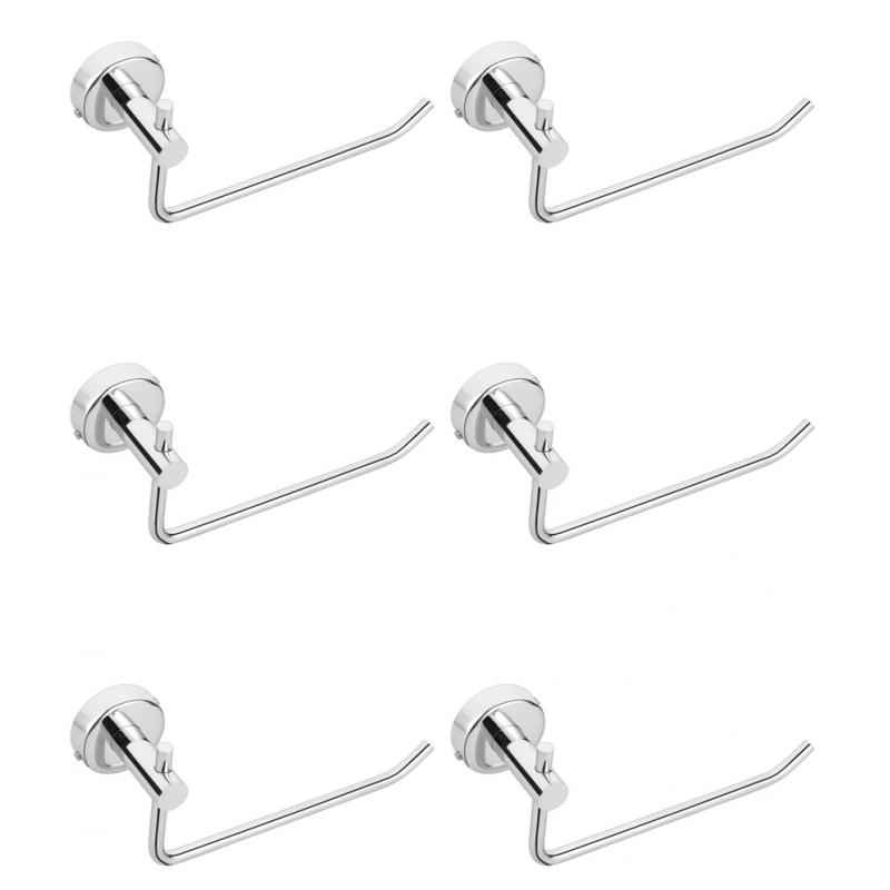 Abyss ABDY-1612 Chrome Finish Stainless Steel Towel Ring (Pack of 6)