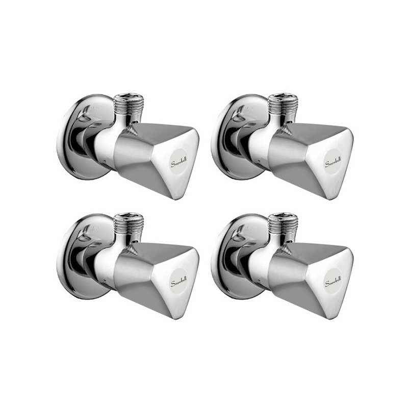 Snowbell Acura Brass Angle Faucet (Pack of 4)