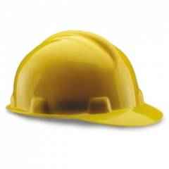 Udyogi Nape 1211 UI Series HDPE Yellow Nape Strap Type Safety Helmet