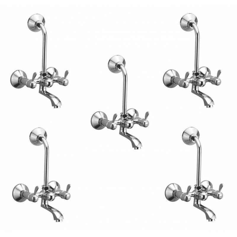 Oleanna Magic Telephonic with "L" Bend Wall Mixer, M-09 (Pack of 5)