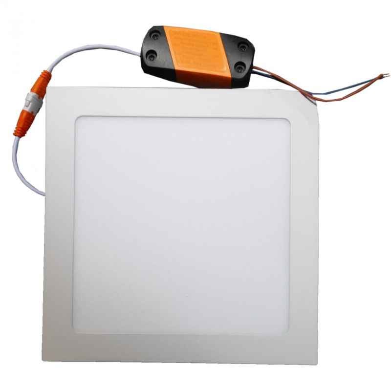 LumoGen 18W Square Neutral White Slim LED Panel Light