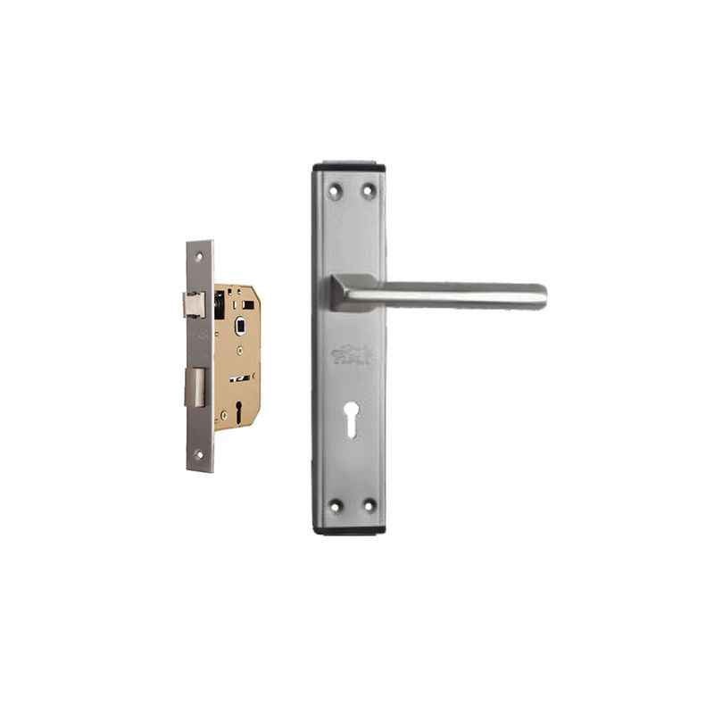 Plaza Skoda 65mm Mortice Lock with Stainless Steel Handle & 3 Keys