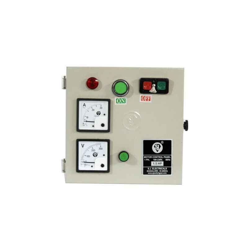 SJ MHD1 6-10A Single Phase Motor Control Panel, P55