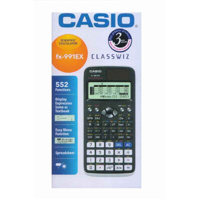 Casio FX-991EX Scientific Calculator