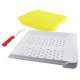SM Advanced Plastic Chopping Board with 3 Pieces Knife