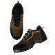 Graphene R 501 Leather Steel Toe Black & Brown Safety Shoe, Size: 8