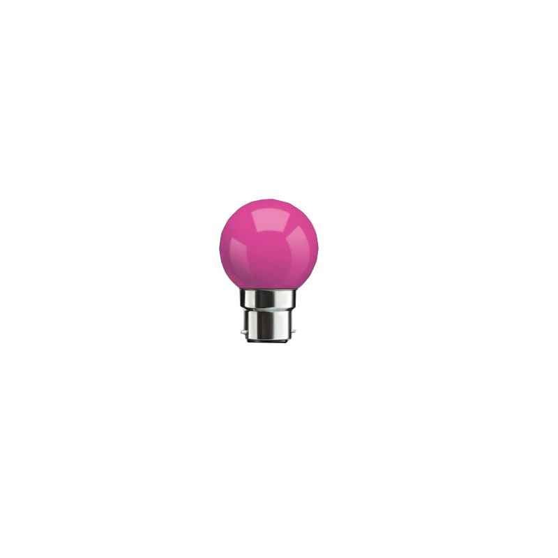 Crompton Round 0.5W Pink Led Bulb