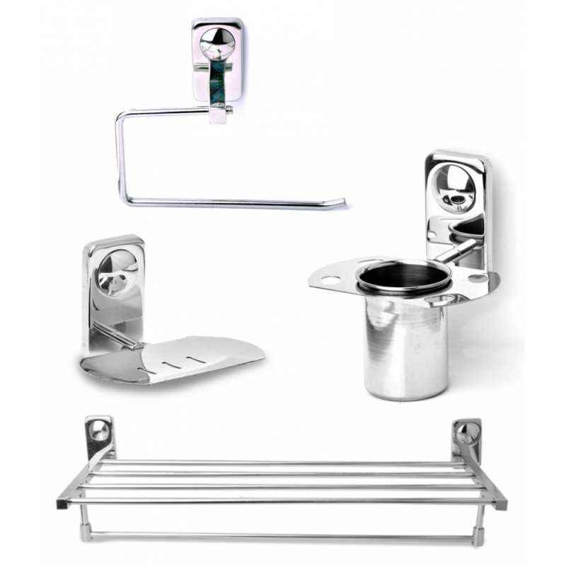 Doyours Metro Series 4 Pieces Stainless Steel Bathroom Set, DY-0749