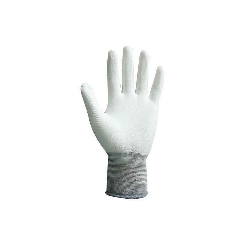 Proteger Nanoflex White PU Gloves, Size: S (Pack of 12)