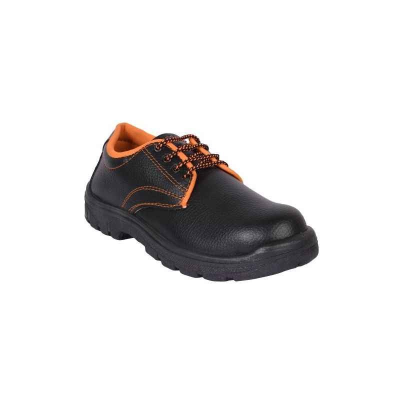 NEOSafe A5001 Prime Steel Toe Black Safety Shoes, Size: 6