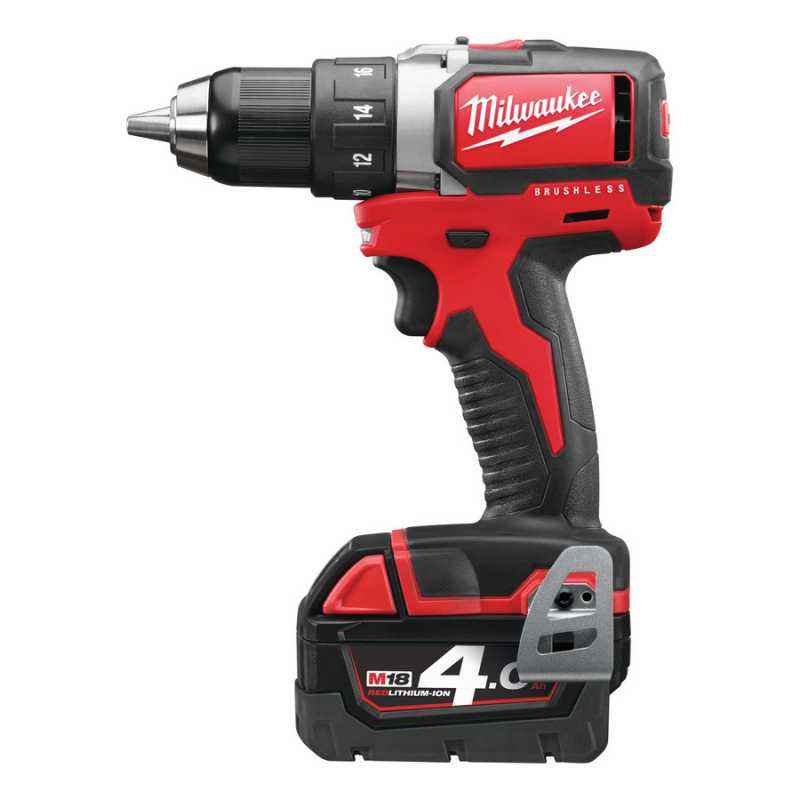 Milwaukee Compact Brushless Drill Driver, M18BLDD-402C