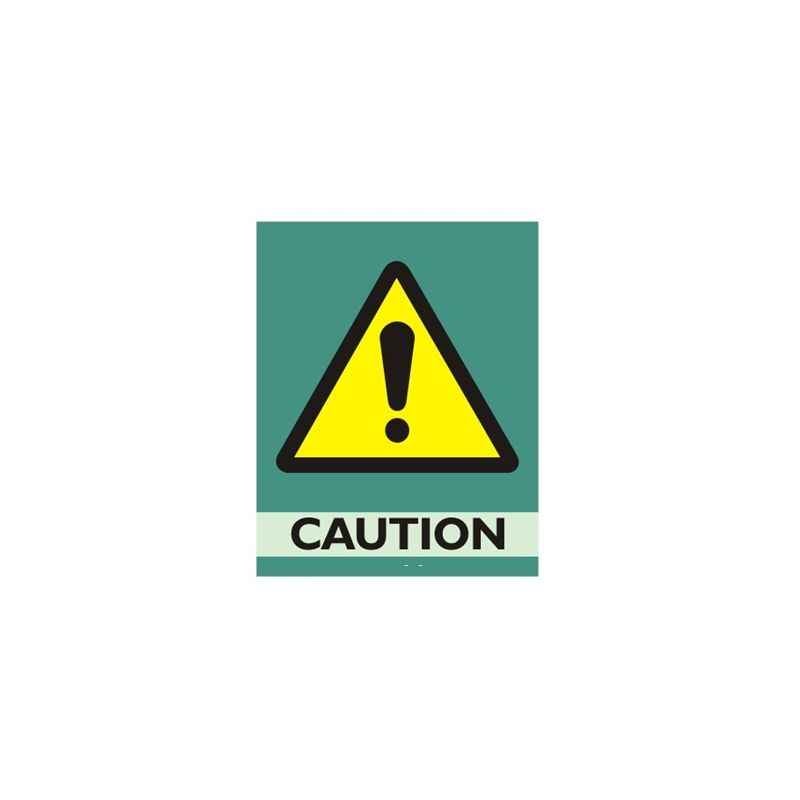 Safety Caution Sign Sticker, Packaging Type: Box at best price in Pune