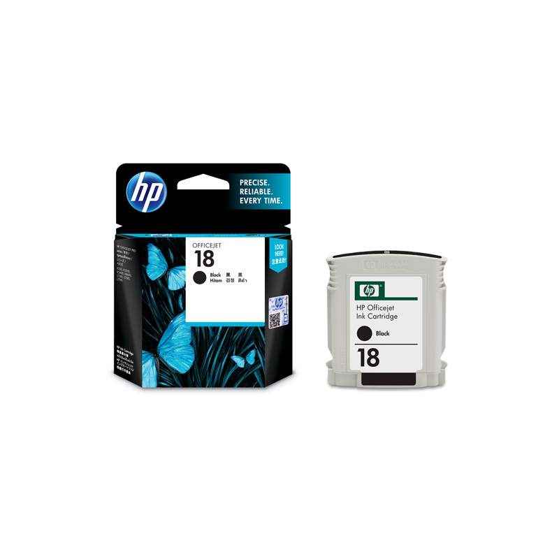 HP 18 Black Ink Cartridge, C4936A