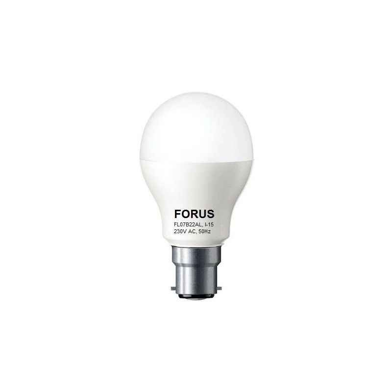 Forus 7 W  560 lm LED Bulb (Pack of 6)
