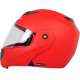 Vega Crux DX Motorbike Red Full Face Helmet, Size (Medium, 580 mm)