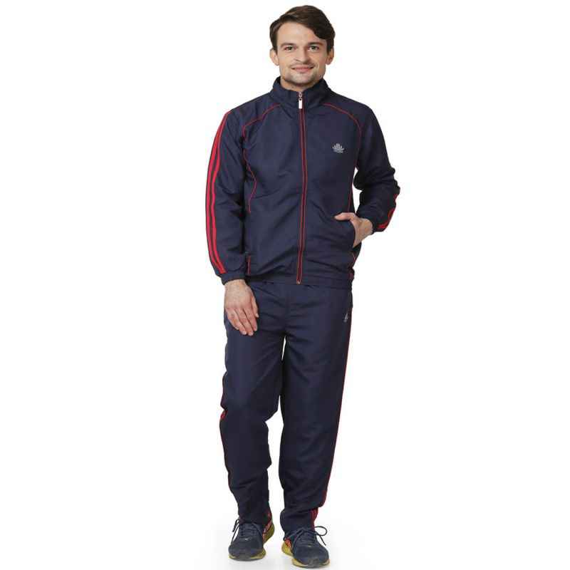 Abloom 130 Navy Blue & Red Tracksuit, Size: XL