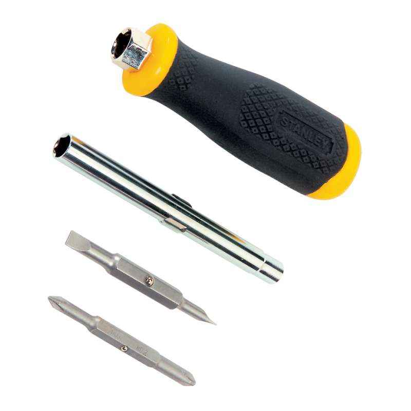 Stanley 6 Way Screwdriver with Quick Change, STHT68012-8