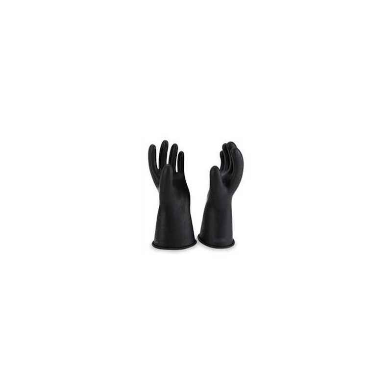 Kavach Electric Resistance Black Hand Gloves