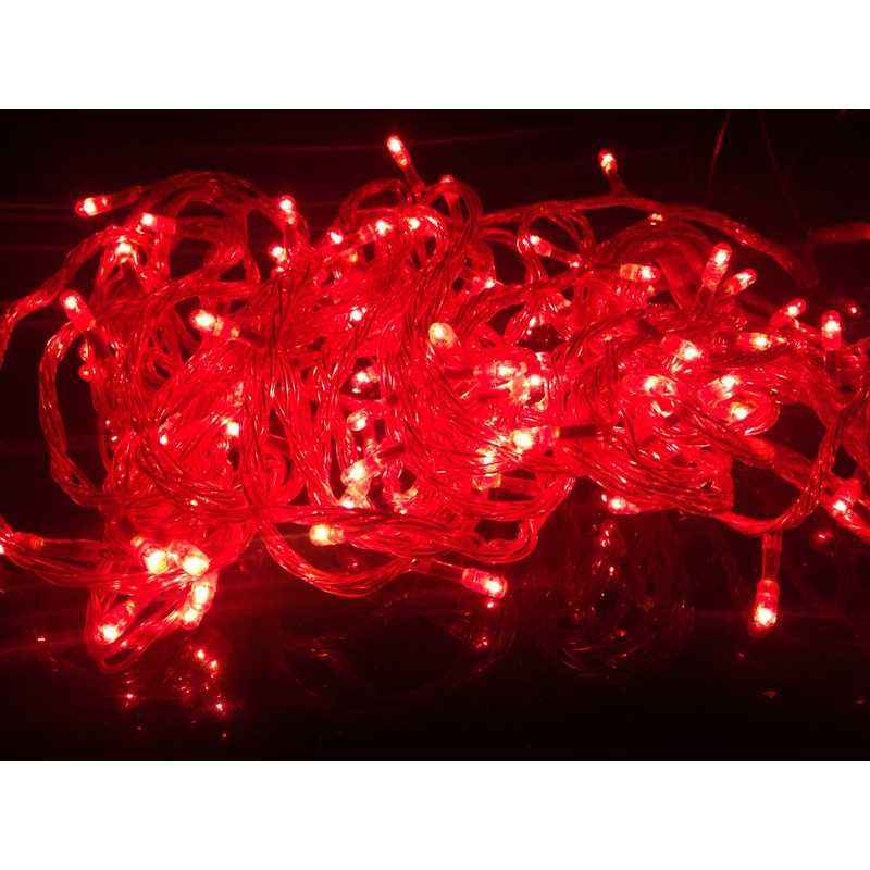 Blackberry Overseas 15m Red Colour Decorative Rice LED Light (Pack of 2)