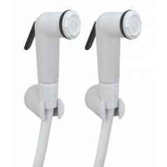 Kamal HFT-0376-S2 Milky White Complete Health Faucet (Pack of 2)
