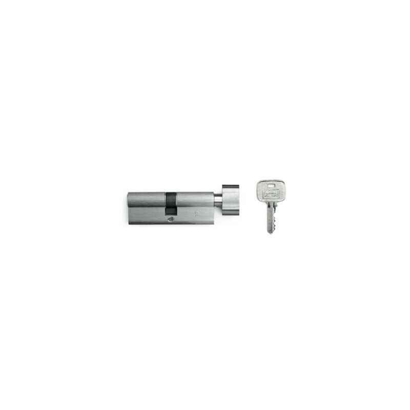 Godrej 90mm Satin Steel Finish Pin Cylinder Lock, 7989