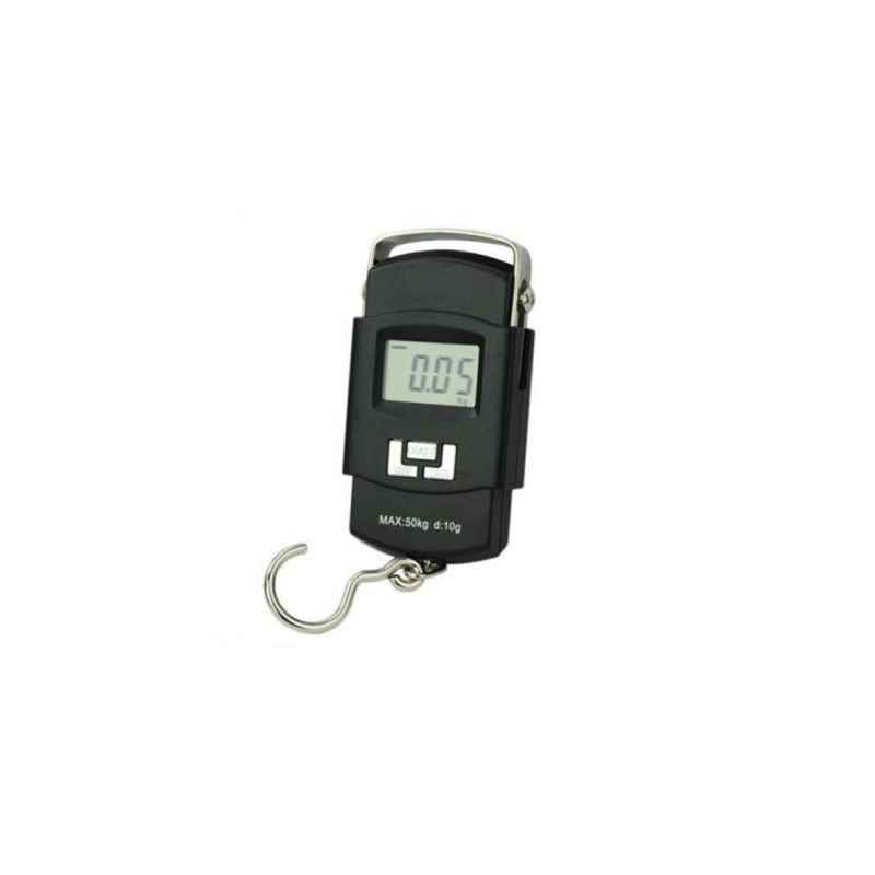 Stealodeal 50kg Black Portable Digital Luggage Weighing Machine, CS50