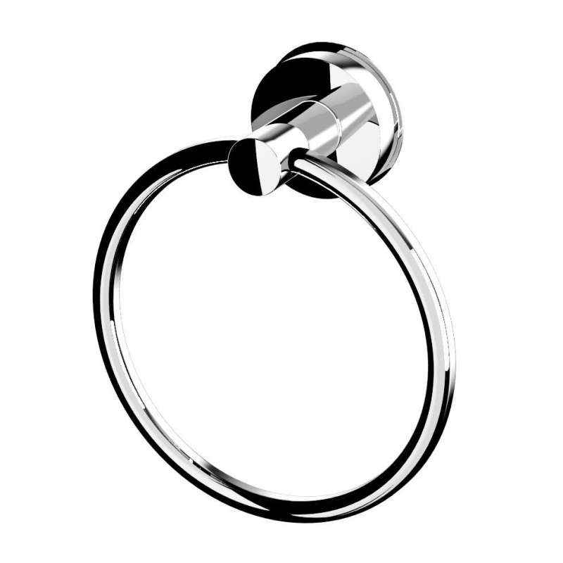 Bathla Silver Towel Ring, Dimensions: 220x250x70 mm