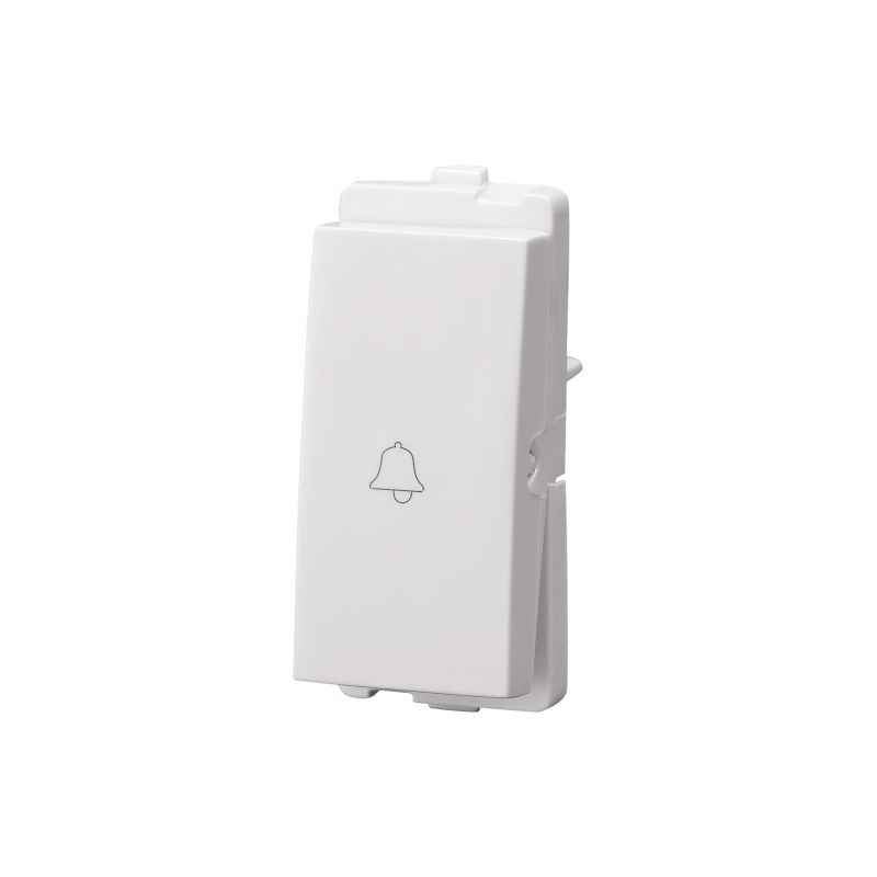 Polycab Selene 10A 1 Way Bell Push (Pack of 20)