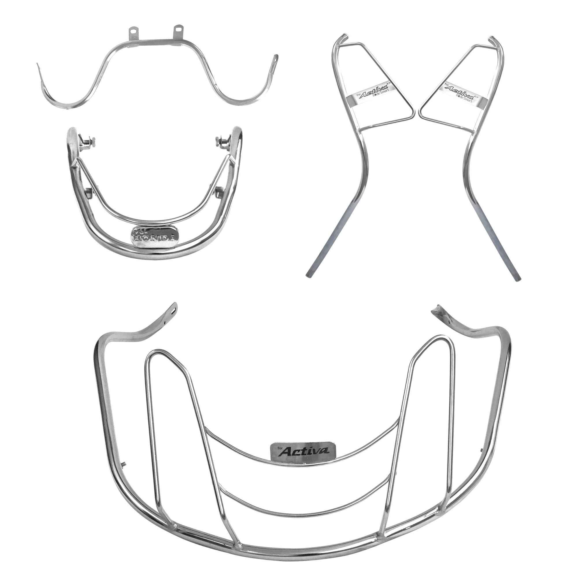 Crash Guard Honda Activa Side Steel Plate Steel Guard Activa 3g 4g