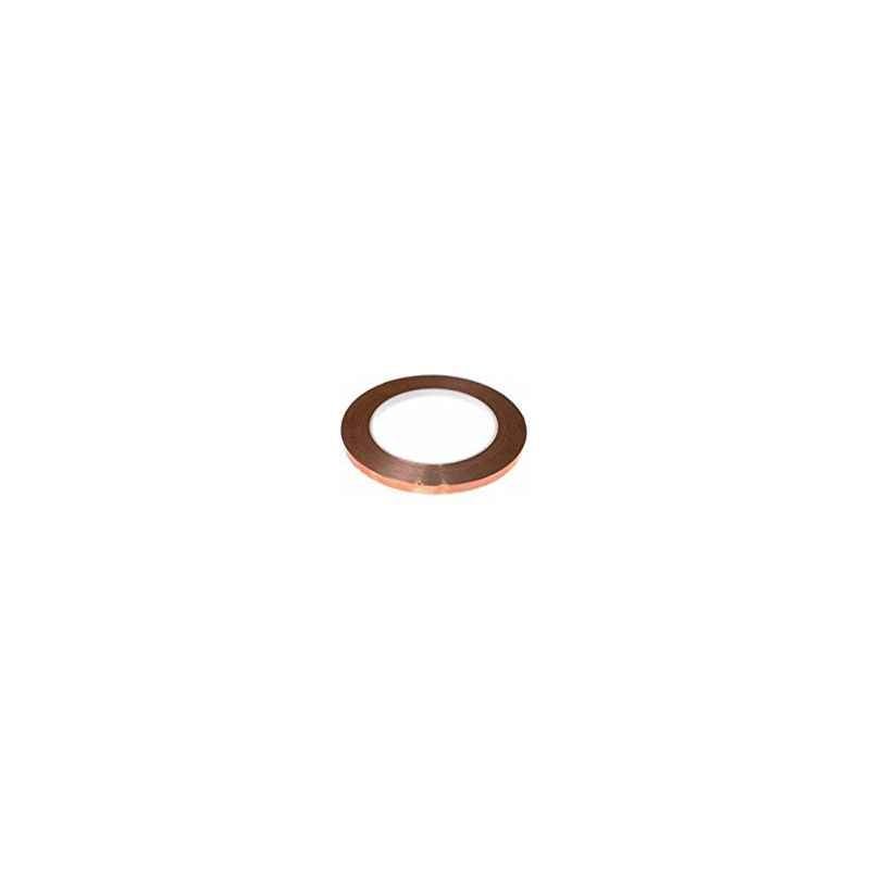 Euro 25m Single Conductive Self Adhesive Copper Foil Shielding Tape, Width: 1/2 Inch