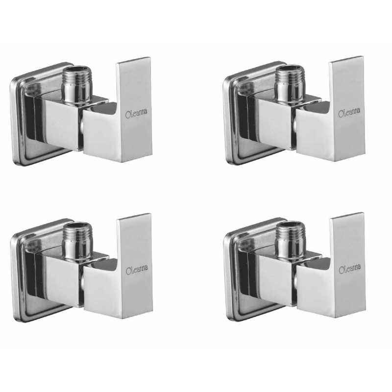 Oleanna Square Angle Faucet, S-02 (Pack of 4)