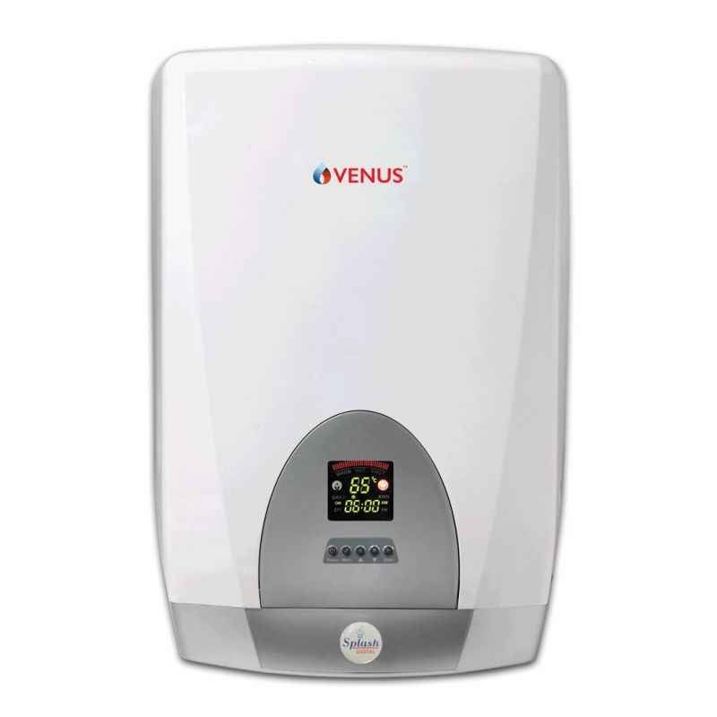 Buy Venus 15 Litre Silver Splash Digital Geyser, 015-SD Online At Best  Price On Moglix
