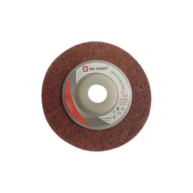 Xtra Power 4 Inch Non Woven Pad, 0 2150, Grit: 320 (Pack of 20)