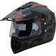 Vega Offroad Secret Off Road Green Black Full Face Helmet, Size (Medium, 580 mm)