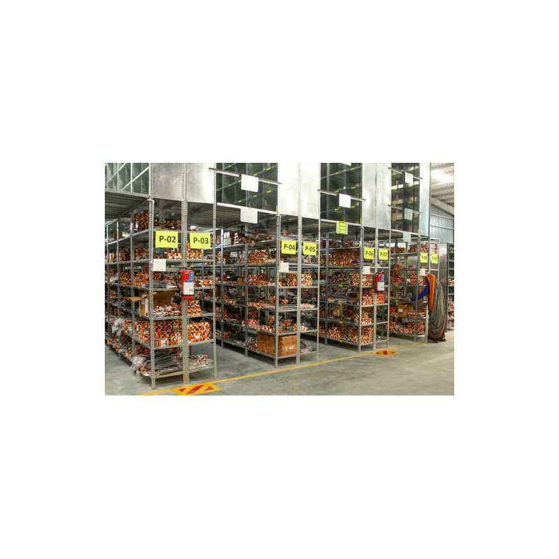 4 Layer Pigeon Hole Storage Rack, Load Capacity: 100-150 kg/Layer