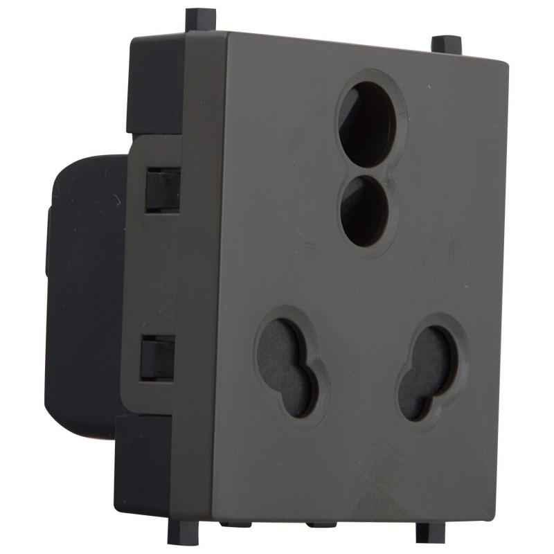 Buy Schneider Electric ZENcelo India 16A/6A 3 Pin Socket with