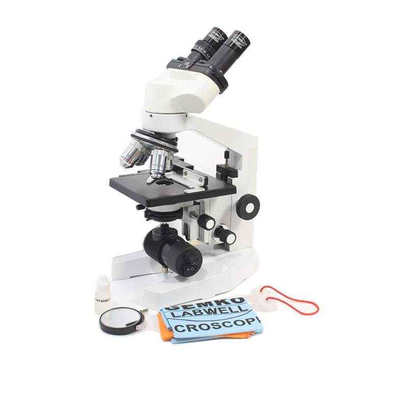 Gemko Labwell Monocular Cordless LED Microscope with Inbuilt Batteries, G-S-725-146