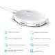 Portronics 6 Ports 8A White UFO Home Charger, POR343