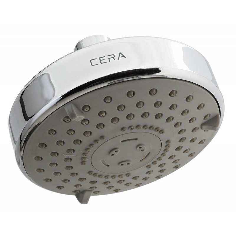 Cera CG 416B Stainless Steel 3 Flow Overhead Shower without Arm, Size: 120 mm