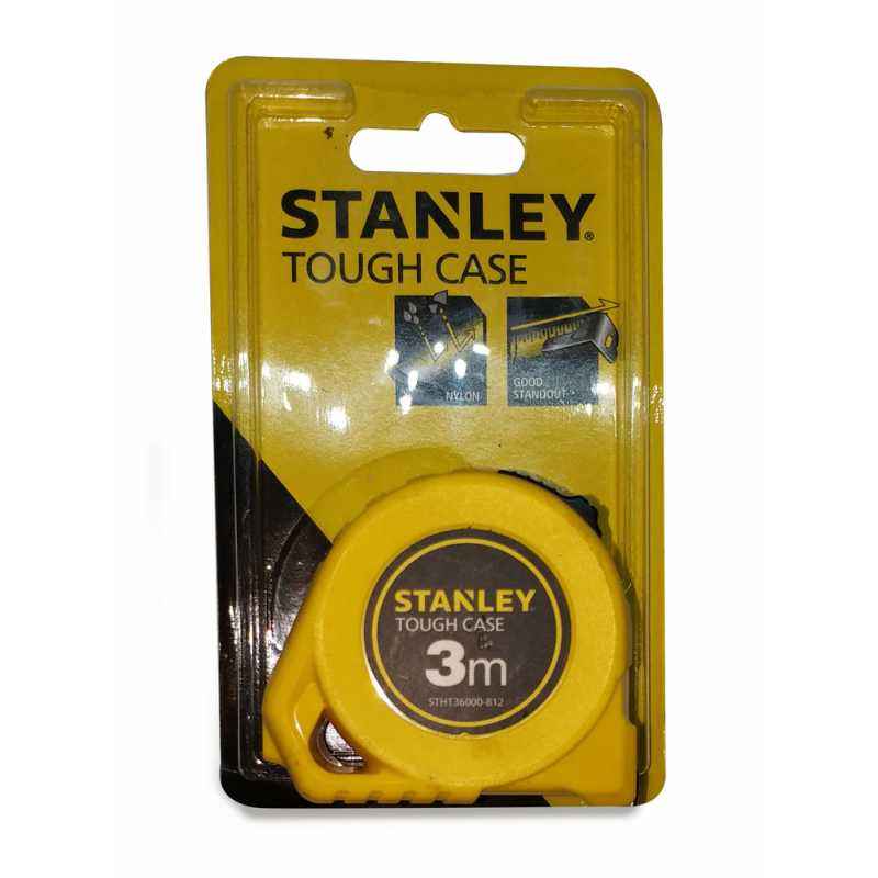 Stanley 13mm 3m Tough Case Measuring Tape, STHT36000-812(Pack of 6)