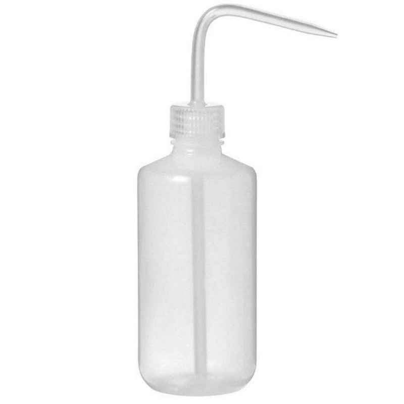 Shakuntla 500ml Clear Visual Scale Marked Wash Lab Bottle