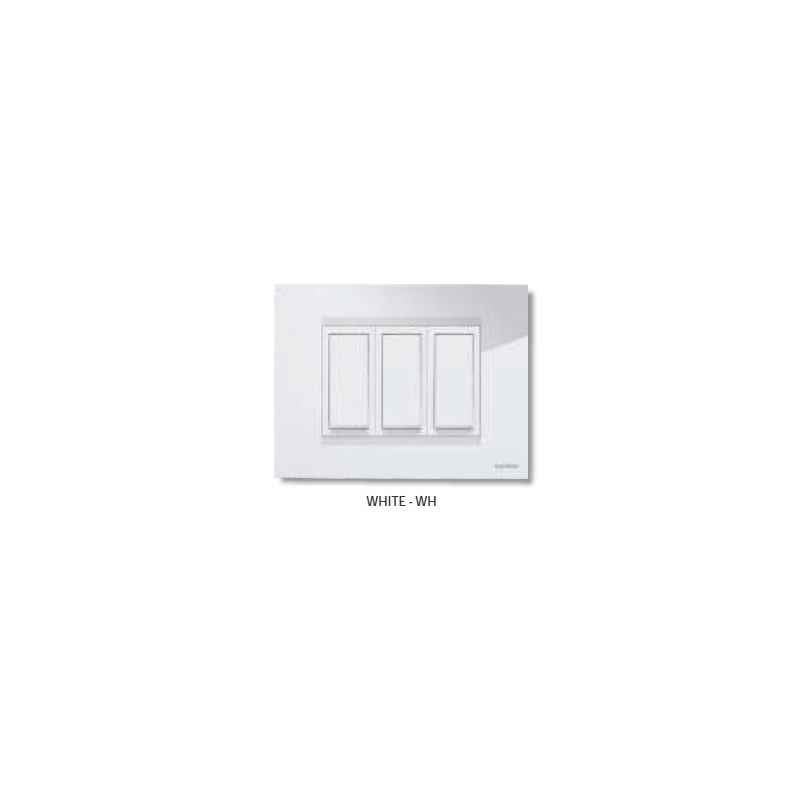 GreatWhite Fiana White 3M Twin Plate, 20603-WH (Pack of 20)