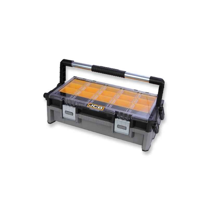 JCB 2 Tray Cantilever Organizer Tool Box, 22025053