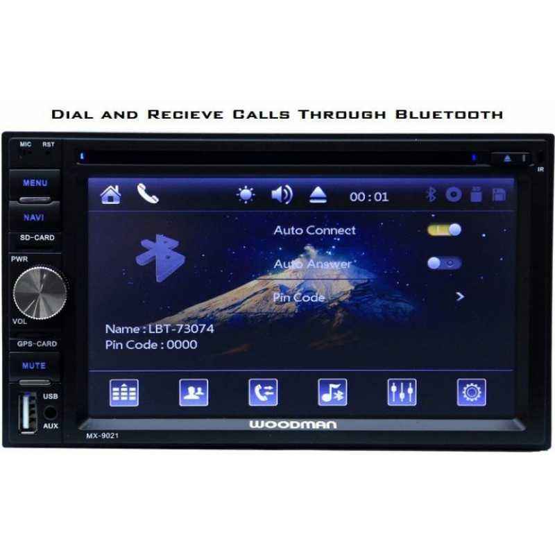Woodman WM-8080 Double Din with DVD/Bluetooth/USB Car Stereo