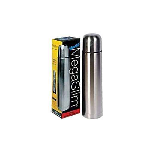 Silver Stainless Steel Mega Slim Thermos, For Home,Office & Traveling