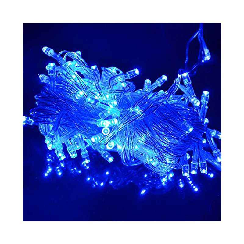 VRCT 8m Blue Decorative LED String Rice Light (Pack of 2)