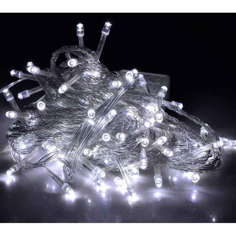 VRCT 7m White Decorative LED String Rice Light (Pack of 2)