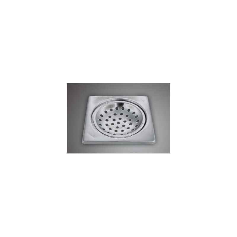 Jayna Topaz TS 127 Glossy Floor Drain, Size: 127 x 127 mm