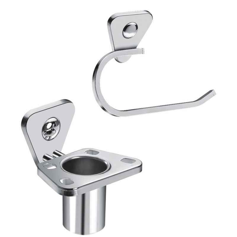 Doyours Star Series Stainless Steel Tooth Brush Holder & Towel Ring Set, DY-0841