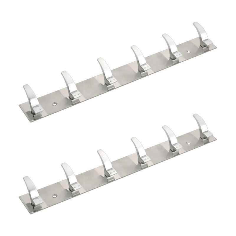 Doyours 2 Pieces Two Tone Dotted Hooks Rail Set, DY-1256